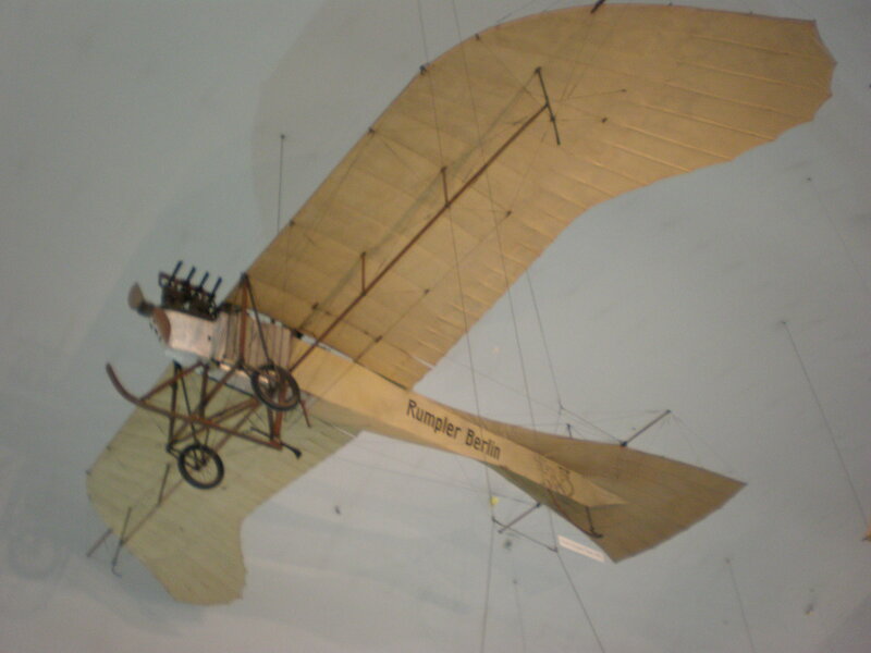 Rumpler Berlin biplane model