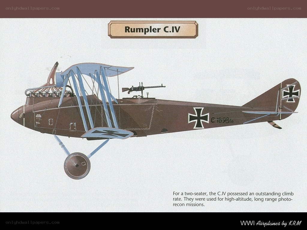 Rumpler C.IV reconnaissance aircraft