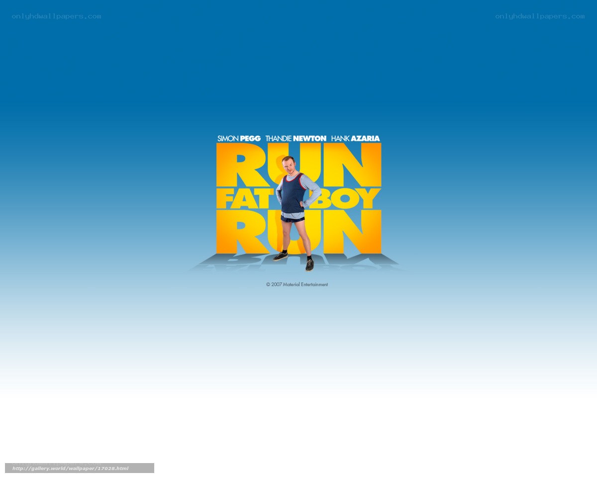 Run Fat Boy Run movie poster