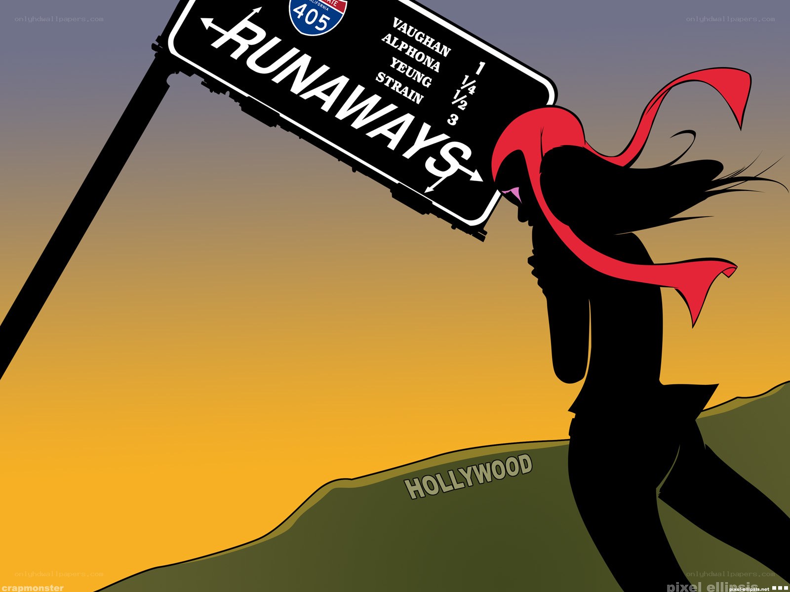 Runaways band art