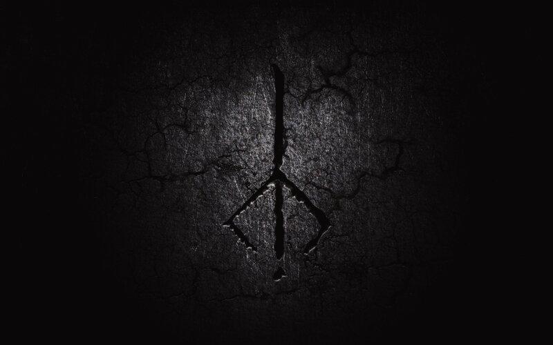 Rune Symbol on Stone