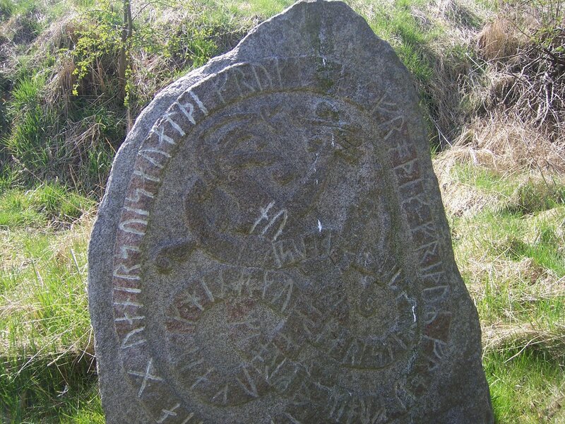 Runestone with Carvings