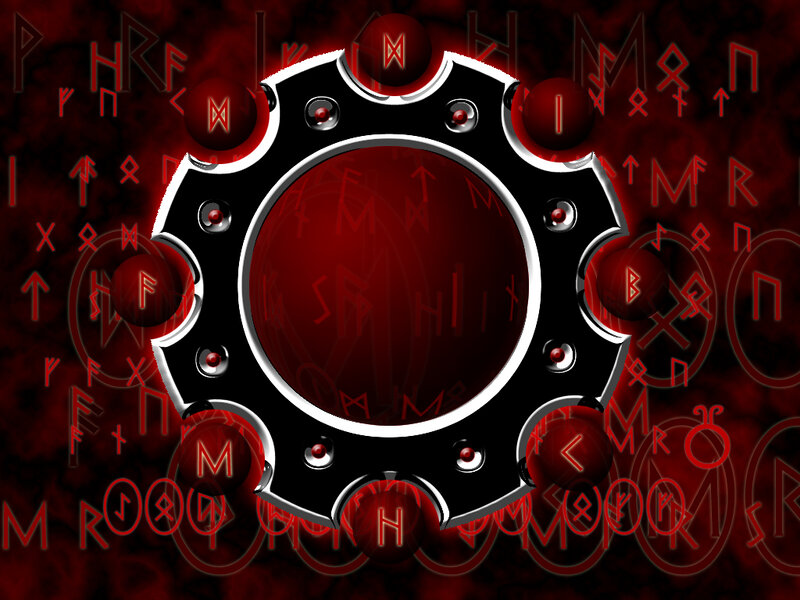 Runic symbol wheel
