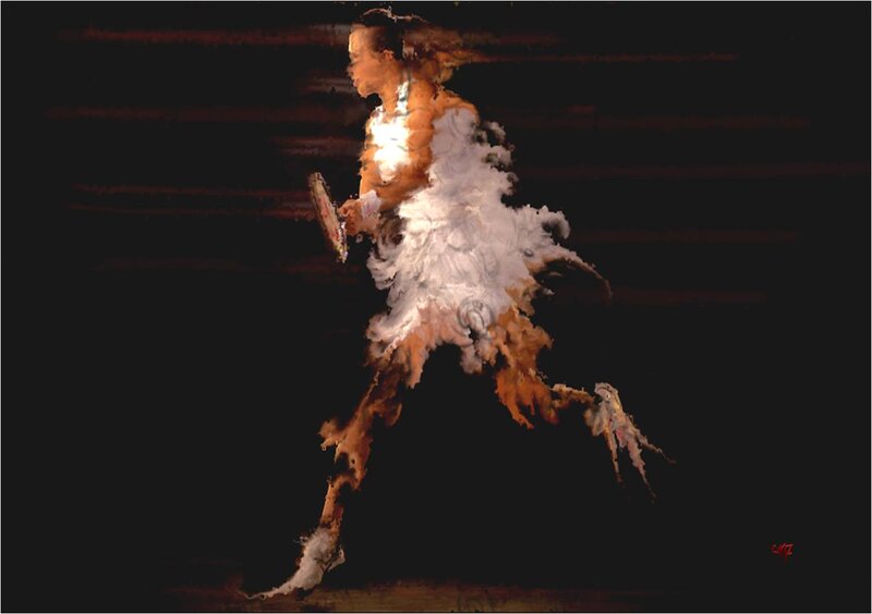 Runner in Motion
