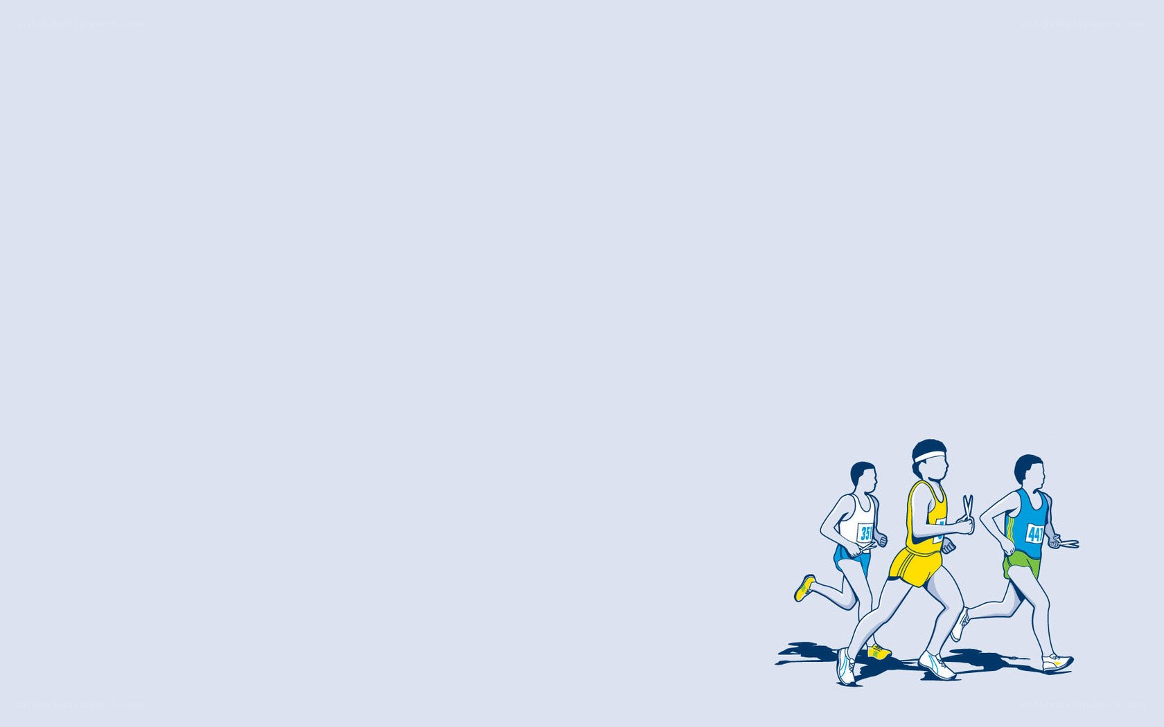runners in a race