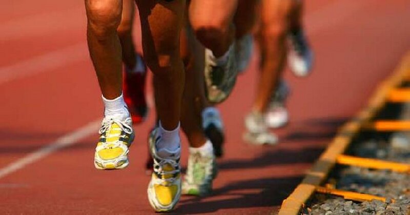 Runners on a Track