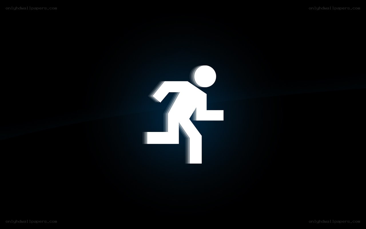 running person icon