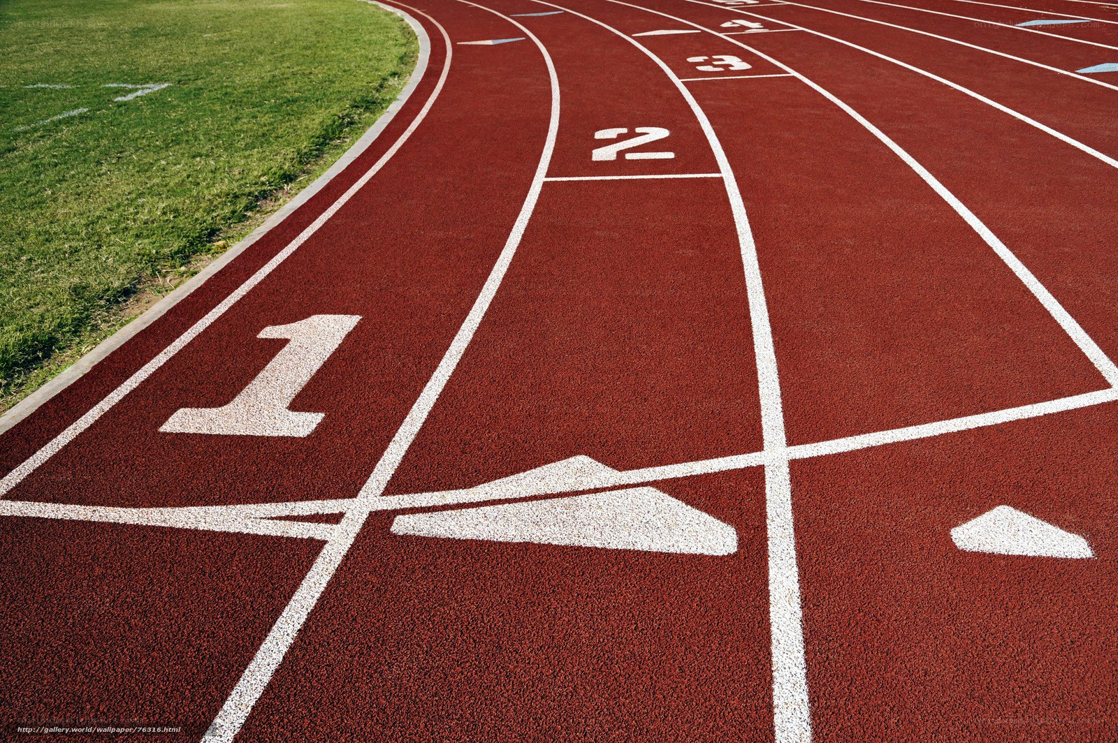running track lanes
