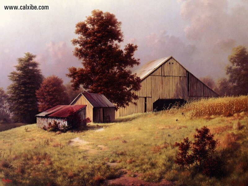 Rural Barn Landscape