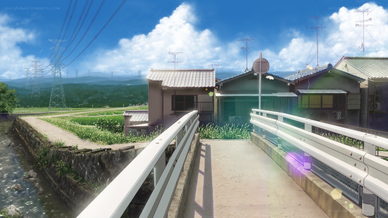 rural bridge under blue sky