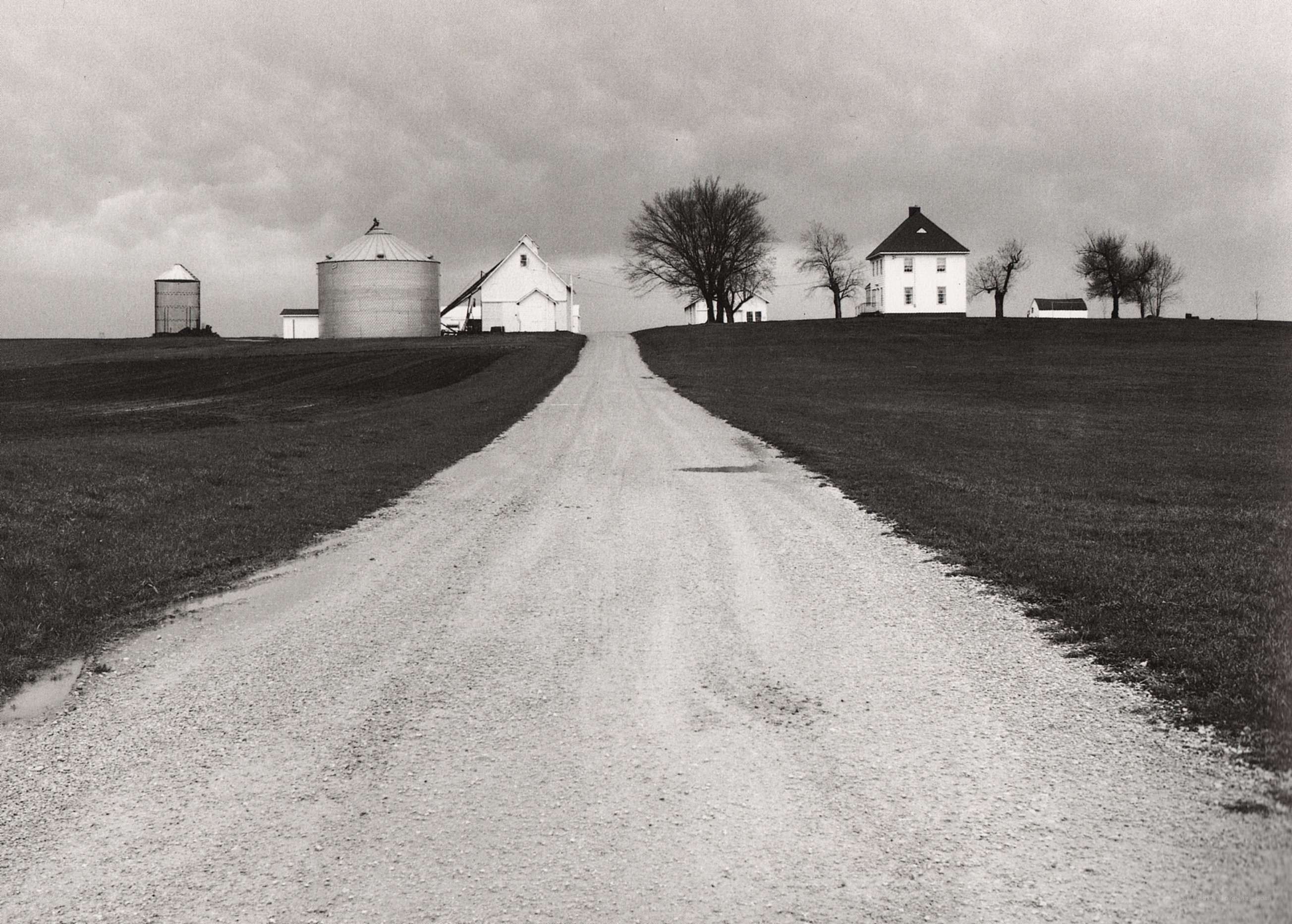 Rural farm landscape