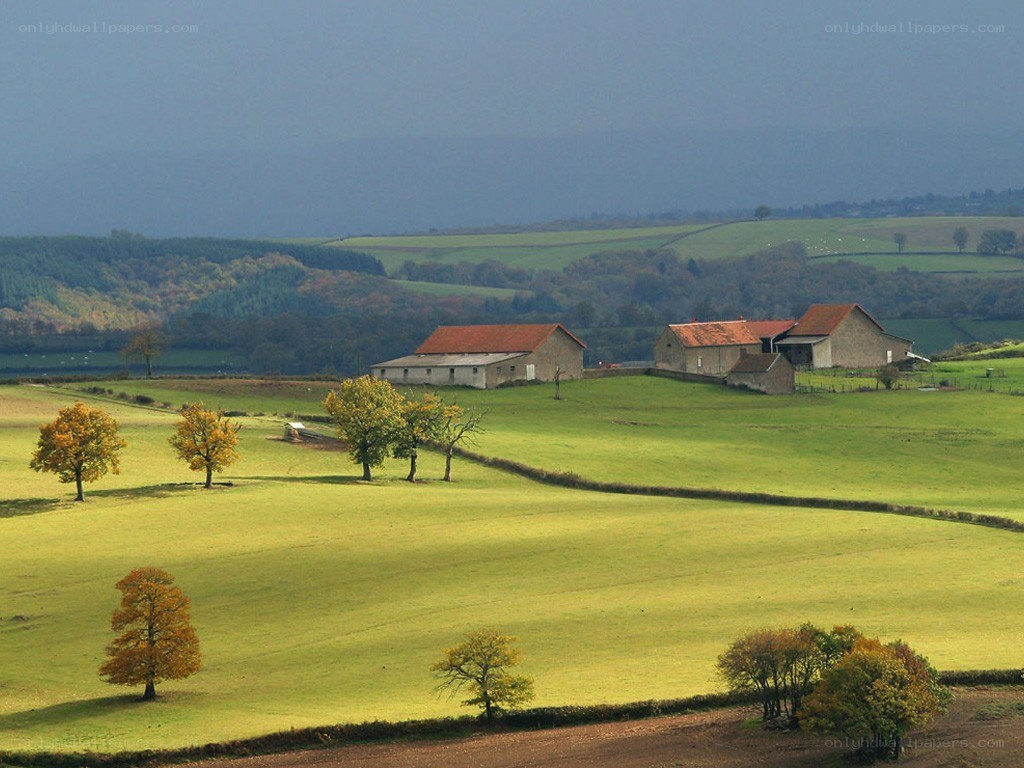 rural farm landscape
