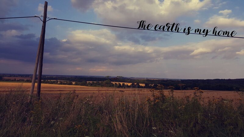 Rural Landscape with Fields — Brown