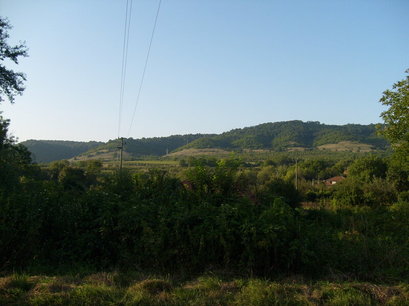 Rural Landscape with Hills — Green