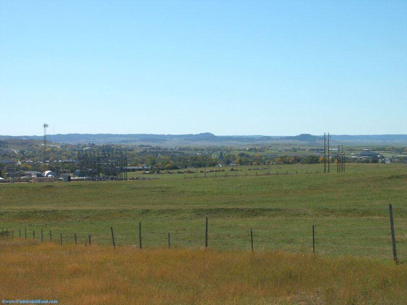 Rural Landscape with Power Plant