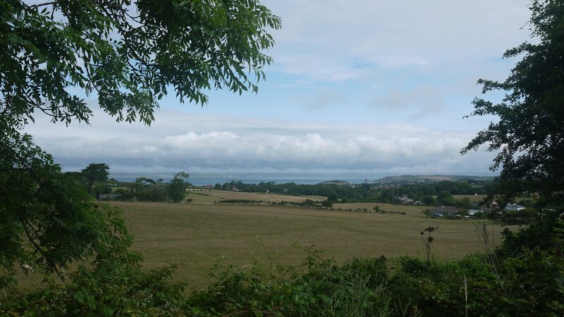 Rural Landscape with Sea