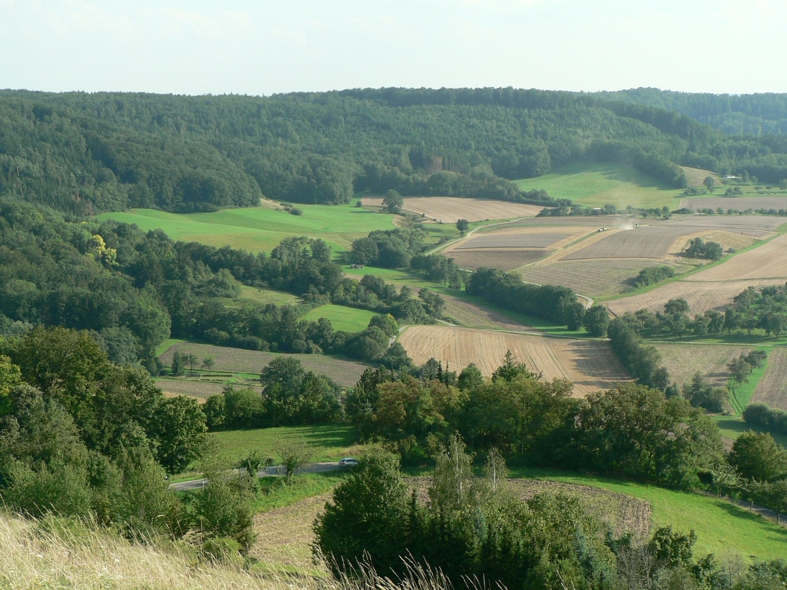 rural valley landscape