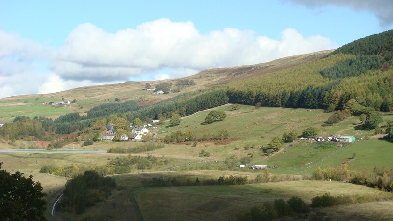 Rural Valley Landscape — Green, Serene