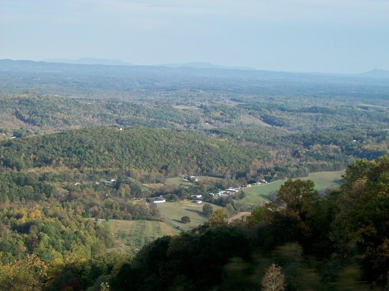 Rural Valley Landscape — Green