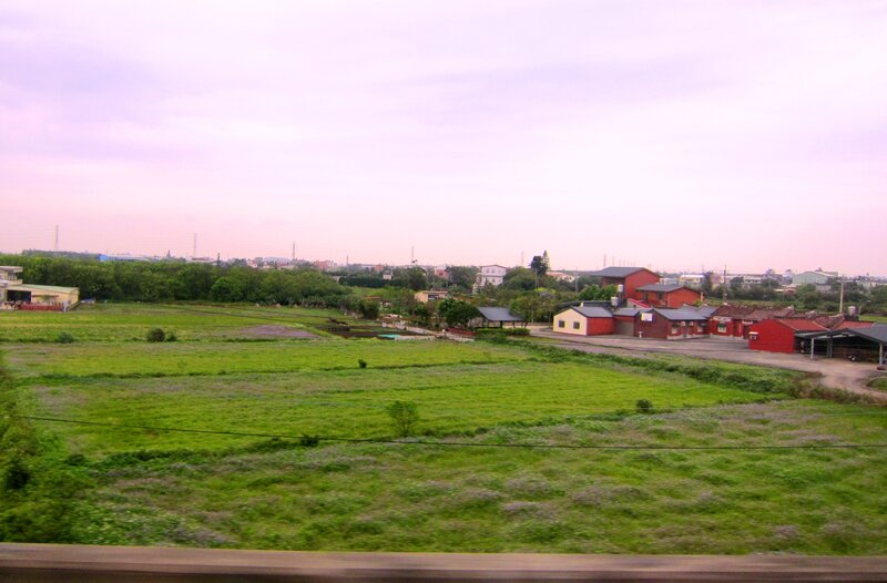 Rural Village Landscape — Green