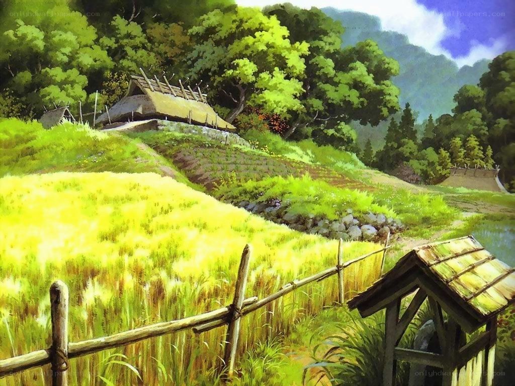 rural village landscape