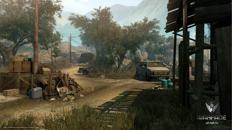 rural village scene