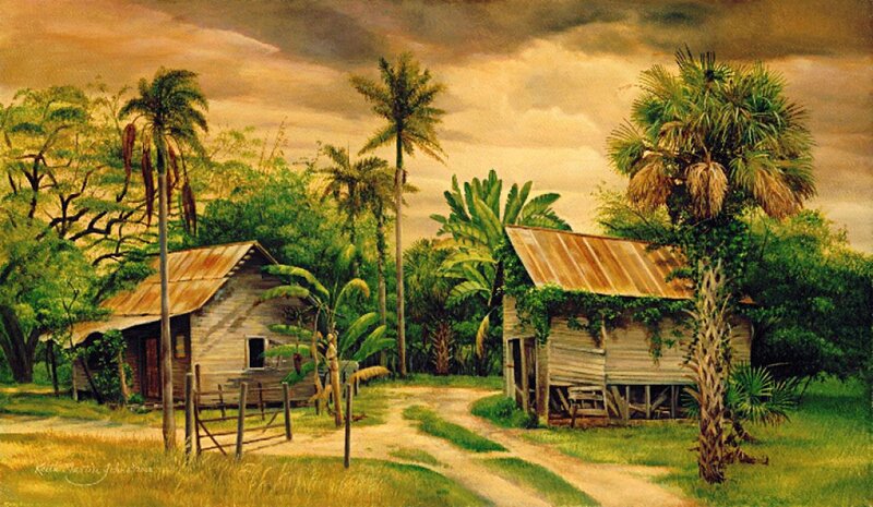 Rural Wooden Cabins