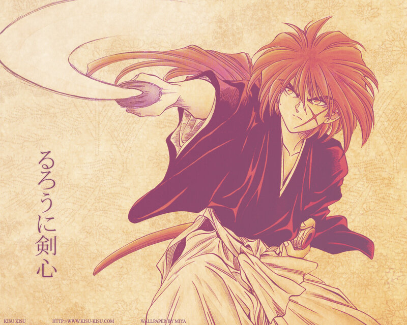 Rurouni Kenshin character art