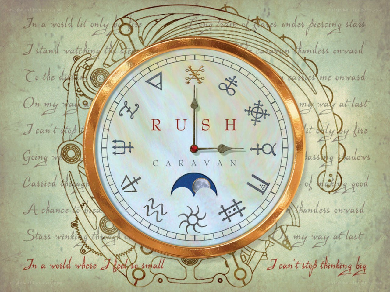 Rush Caravan album cover