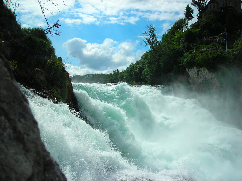 Rushing Waterfall