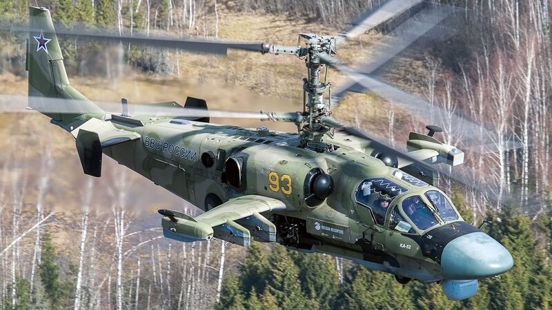 Russian Attack Helicopter — Green, Dynamic