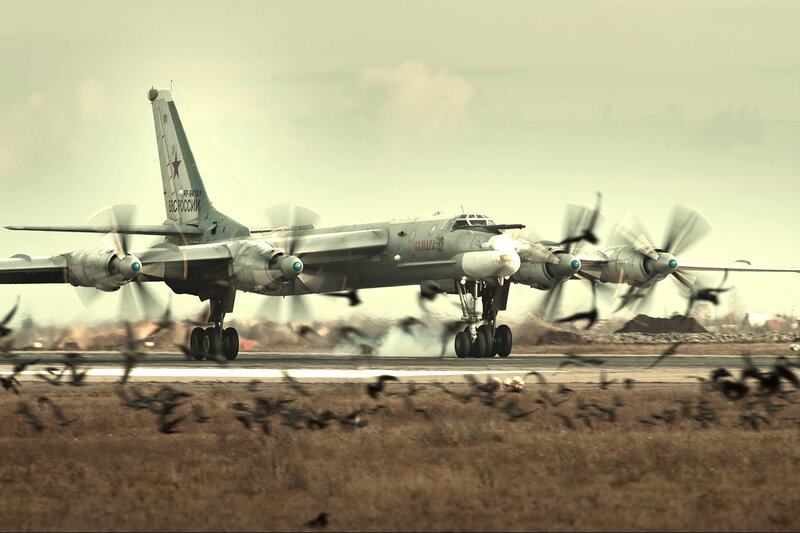 Russian Bomber Aircraft — Gray