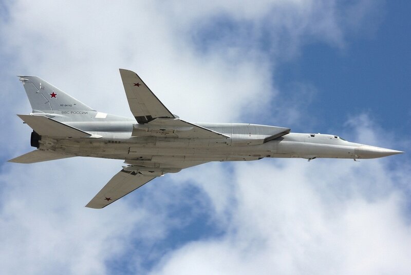 Russian Bomber Aircraft — White