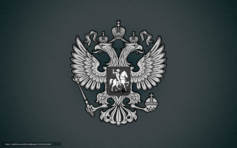 Russian coat of arms wallpaper