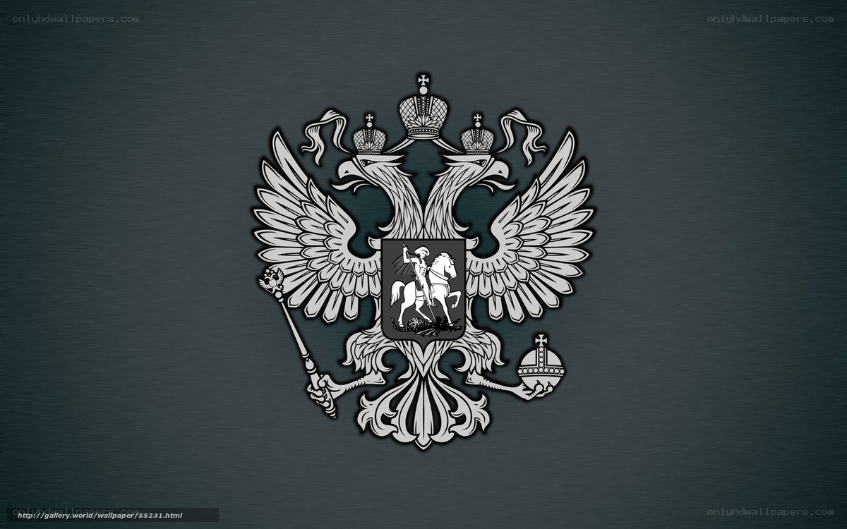 Russian coat of arms wallpaper