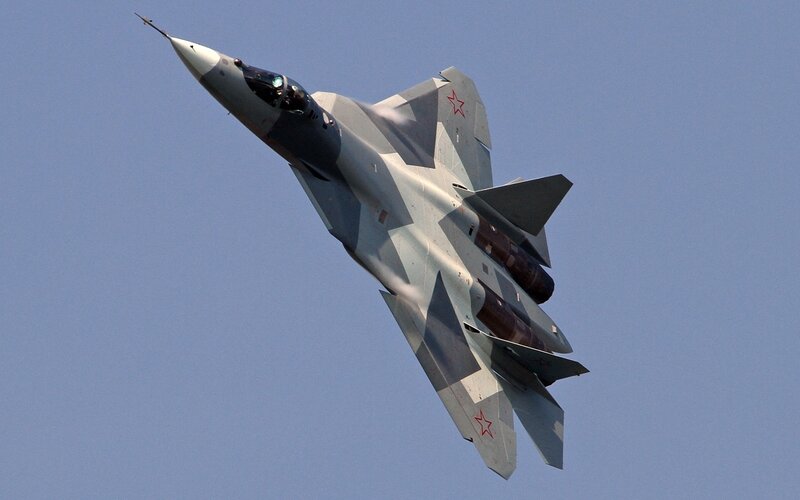 Russian Fighter Jet — Gray