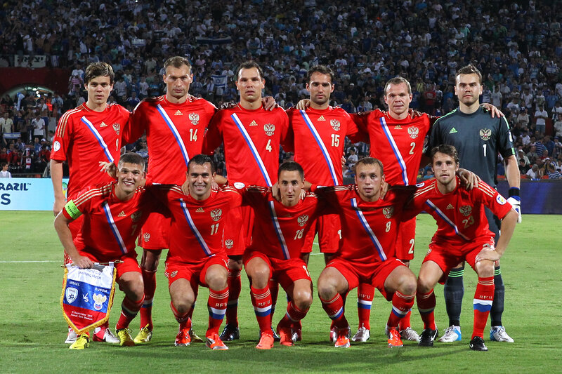Russian Football Team — Red