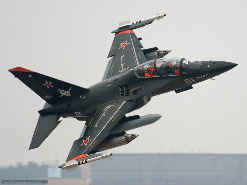 Russian jet in flight