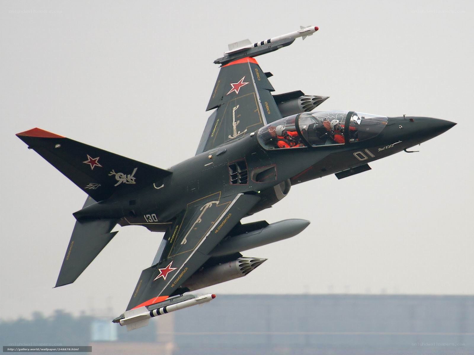 Russian jet in flight