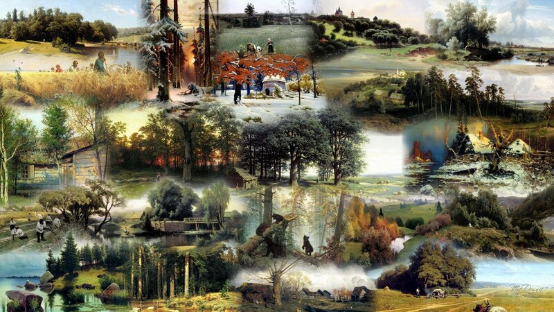 Russian Landscape Paintings