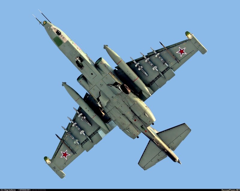 Russian military jet in flight