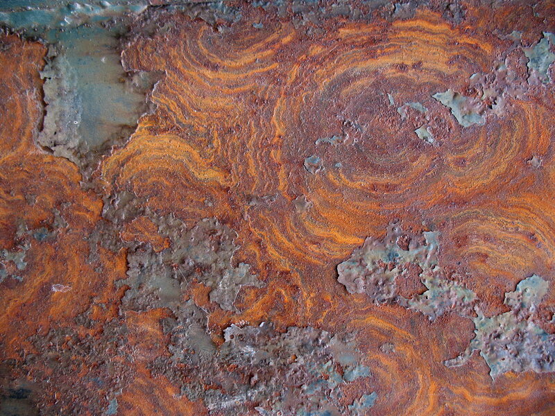 Rust Pattern on Metal