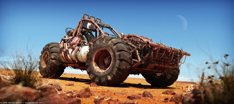 Rustic desert buggy
