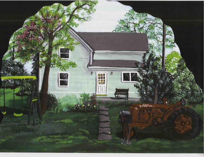 Rustic Farmhouse Scene