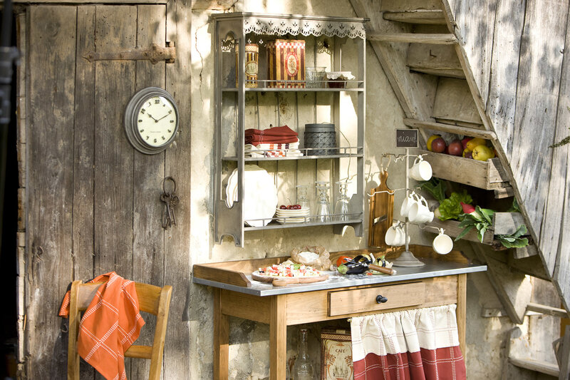 Rustic Kitchen Corner