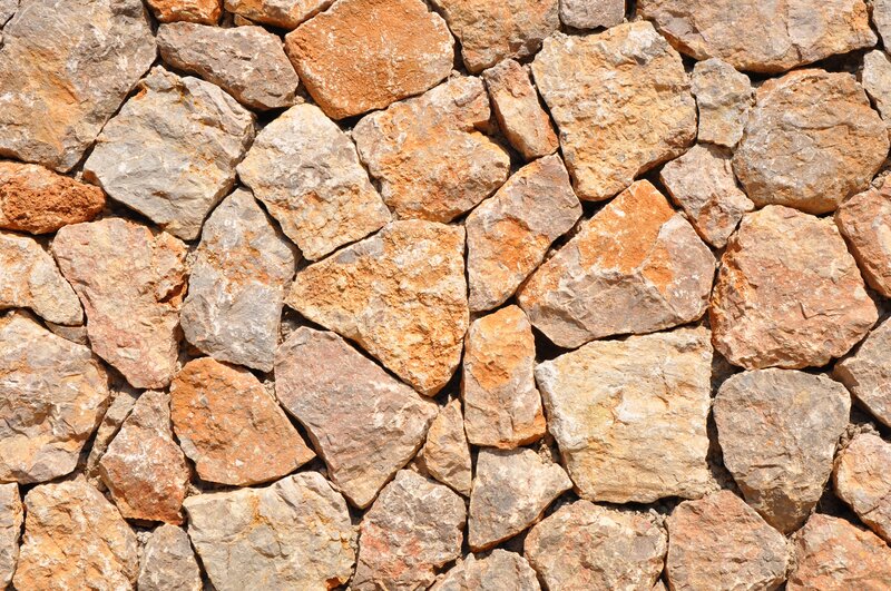 Rustic stone wall texture