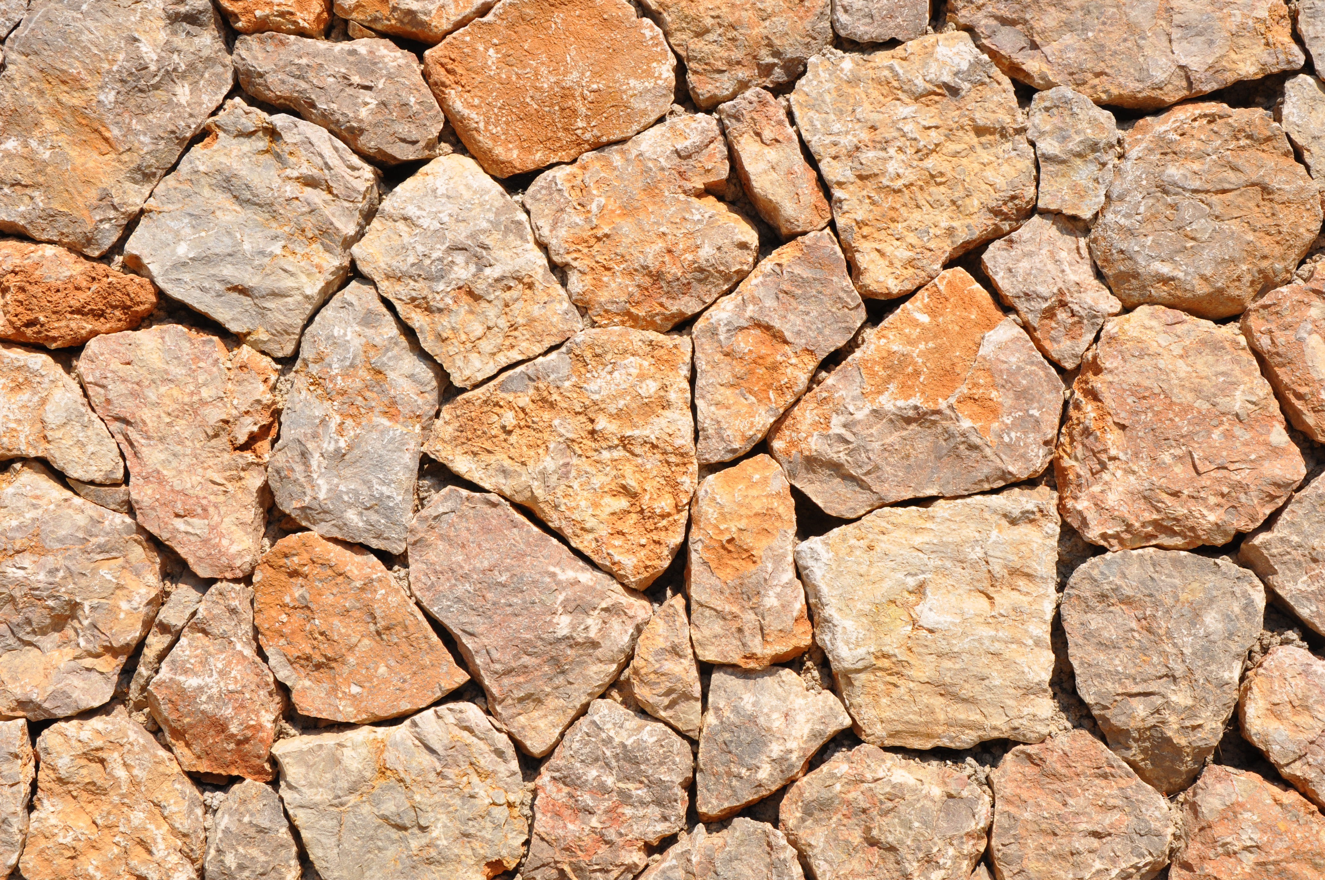 Rustic stone wall texture