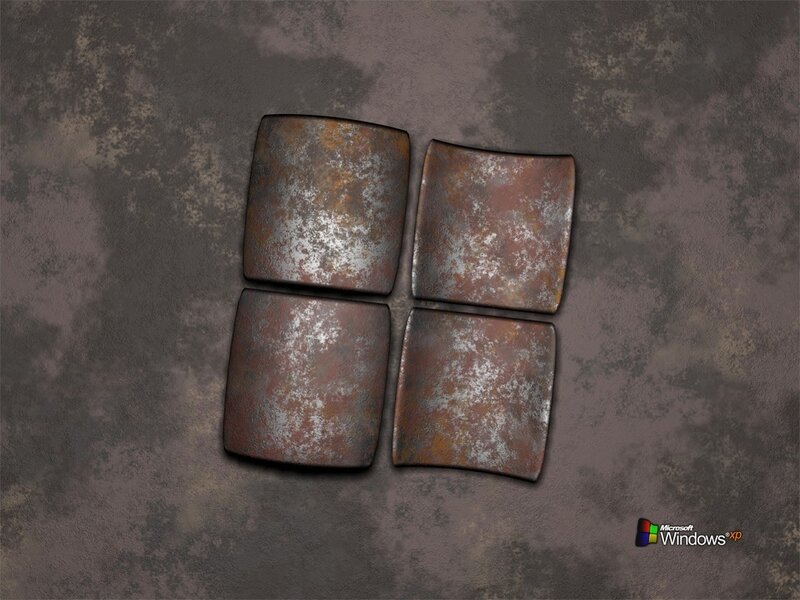 Rustic Windows XP logo