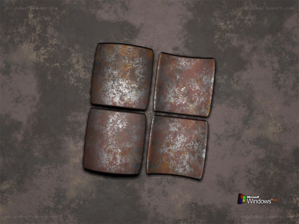Rustic Windows XP logo