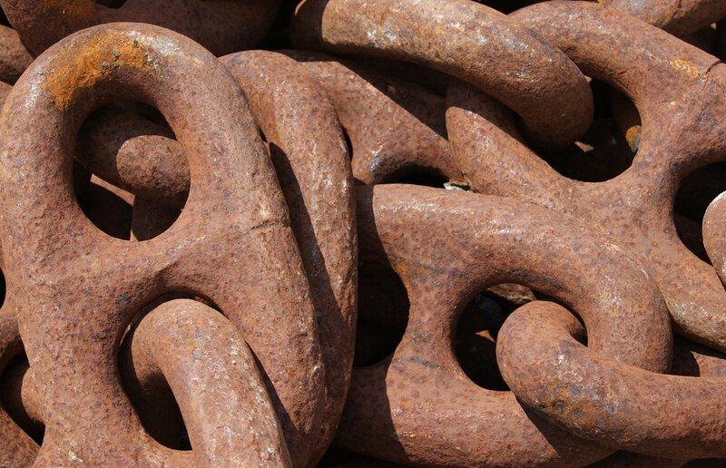 Rusty Anchor Chain